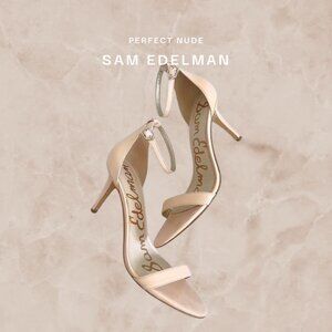 Perfect Nude Sam Edelman Patti sandals heels size 8.5
